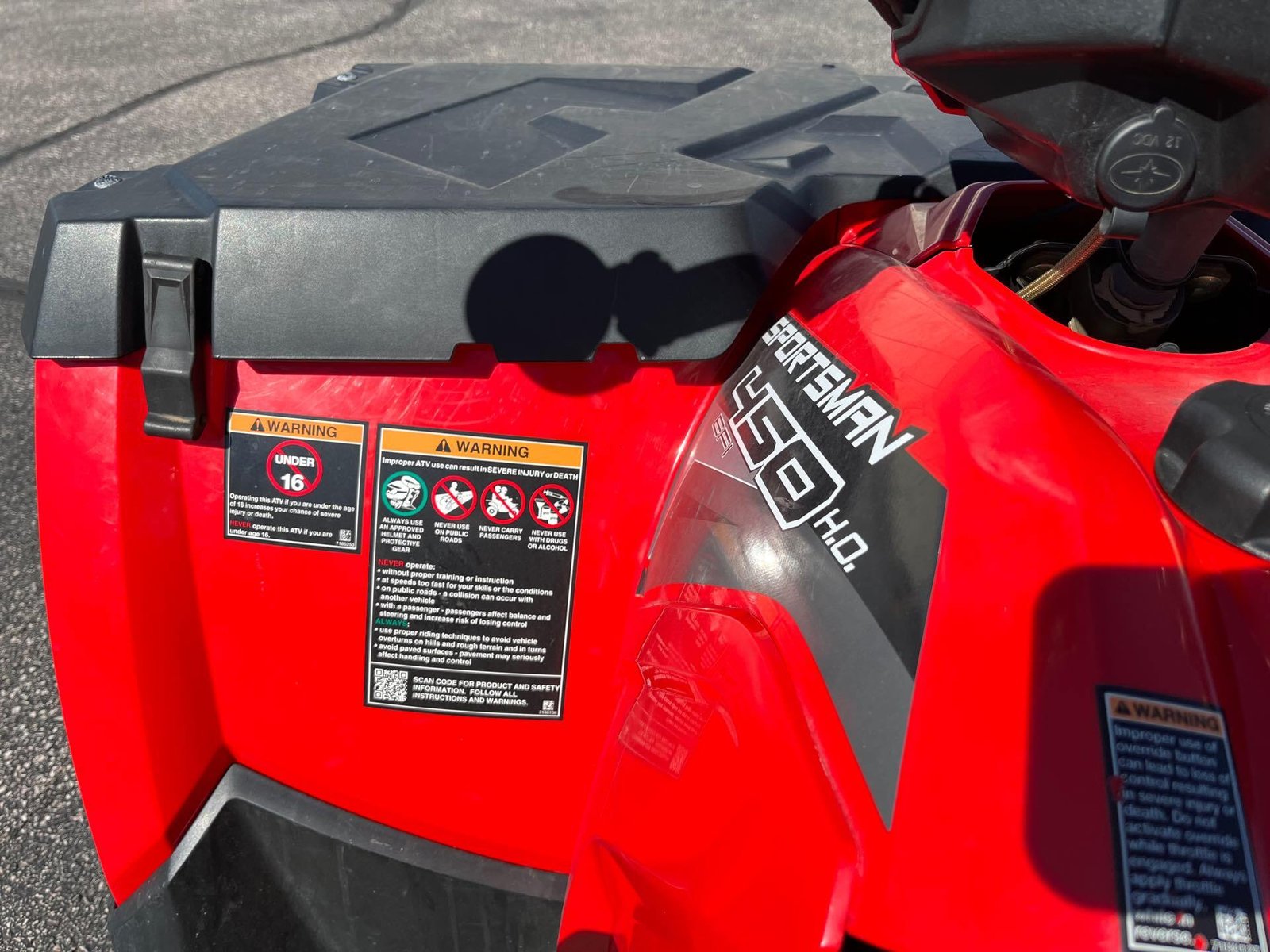 Pre-Owned 2019 Polaris Sportsman 450 HO For Sale - Image 7