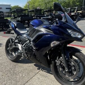 Used 2021 Kawasaki Ninja® 650 Metallic Spark Black/Pearl Nightshade Teal