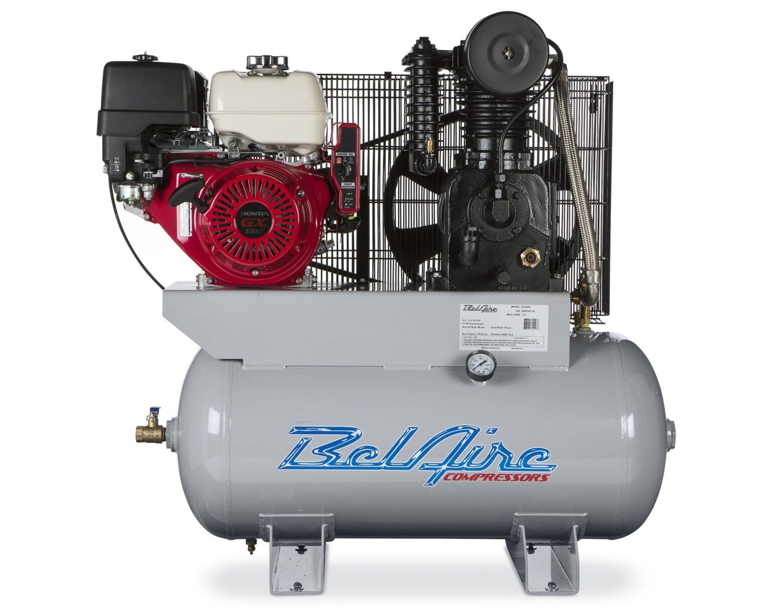 BelAire 13HP 30 Horizontal Tank