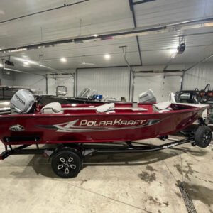 2022 Polarkraft OUTLANDER 186T Tiller fishing boat with 90 Honda Four Stroke